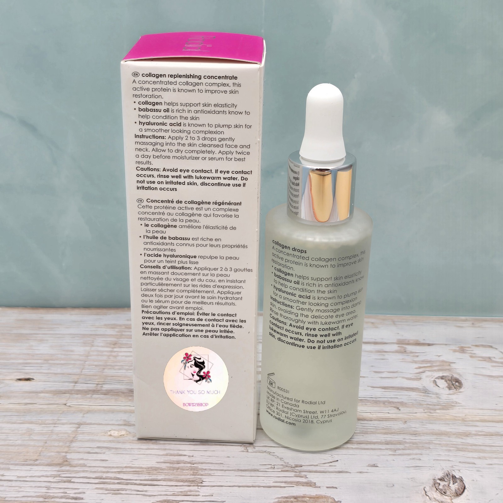 Rodial Collagen Drops Collagen Replenishing Concentrate 1 fl oz/30 ml Full Size