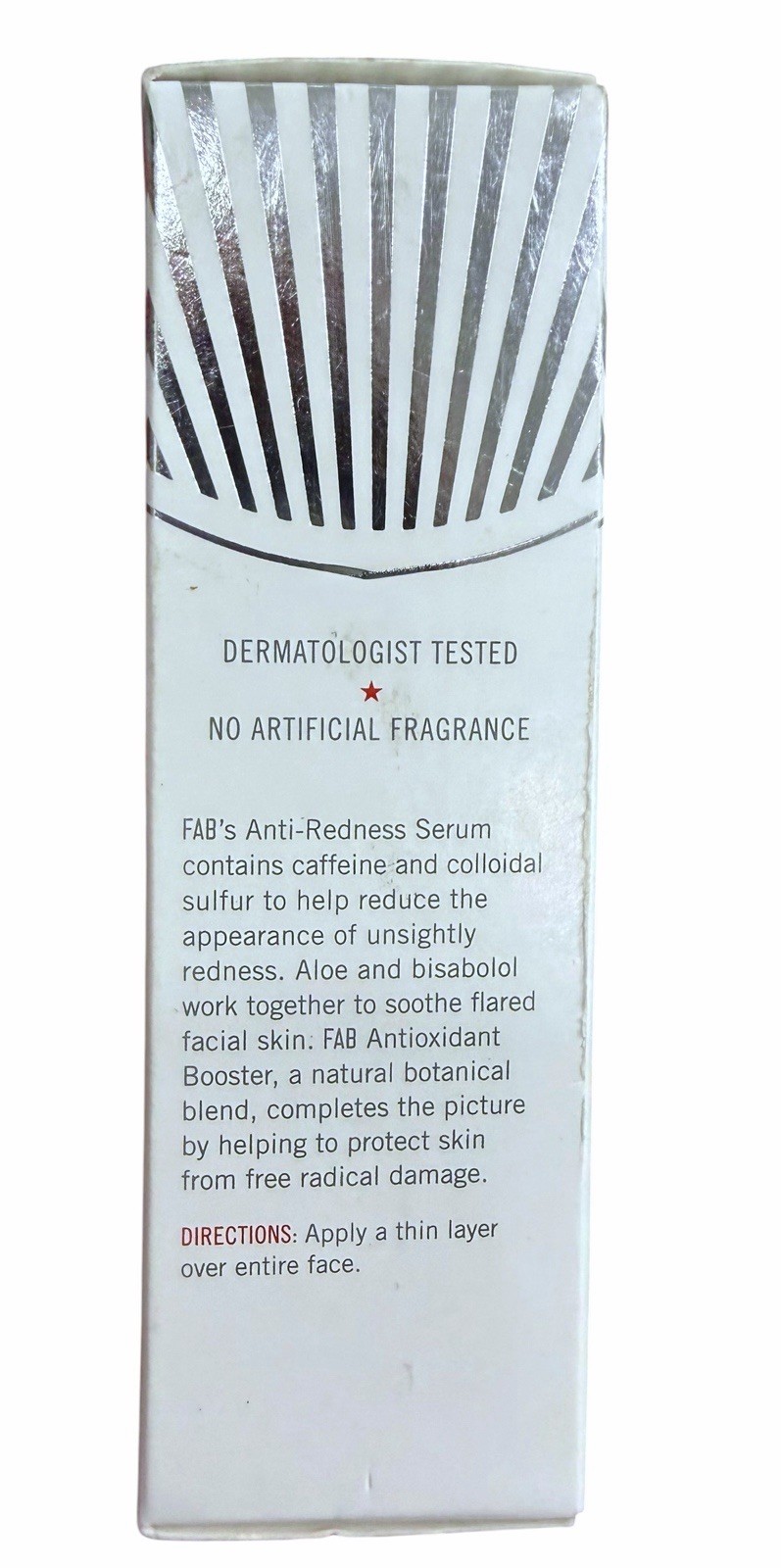 First Aid Beauty Anti-Redness Serum, 1.7 Oz/ 50 mL