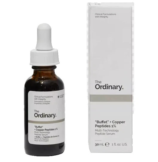 The Ordinary “Buffet” + Copper Peptides 1% Serum – 1 oz
