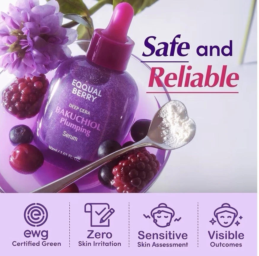 EQQUALBERRY Bakuchiol Plumping Serum 30ml