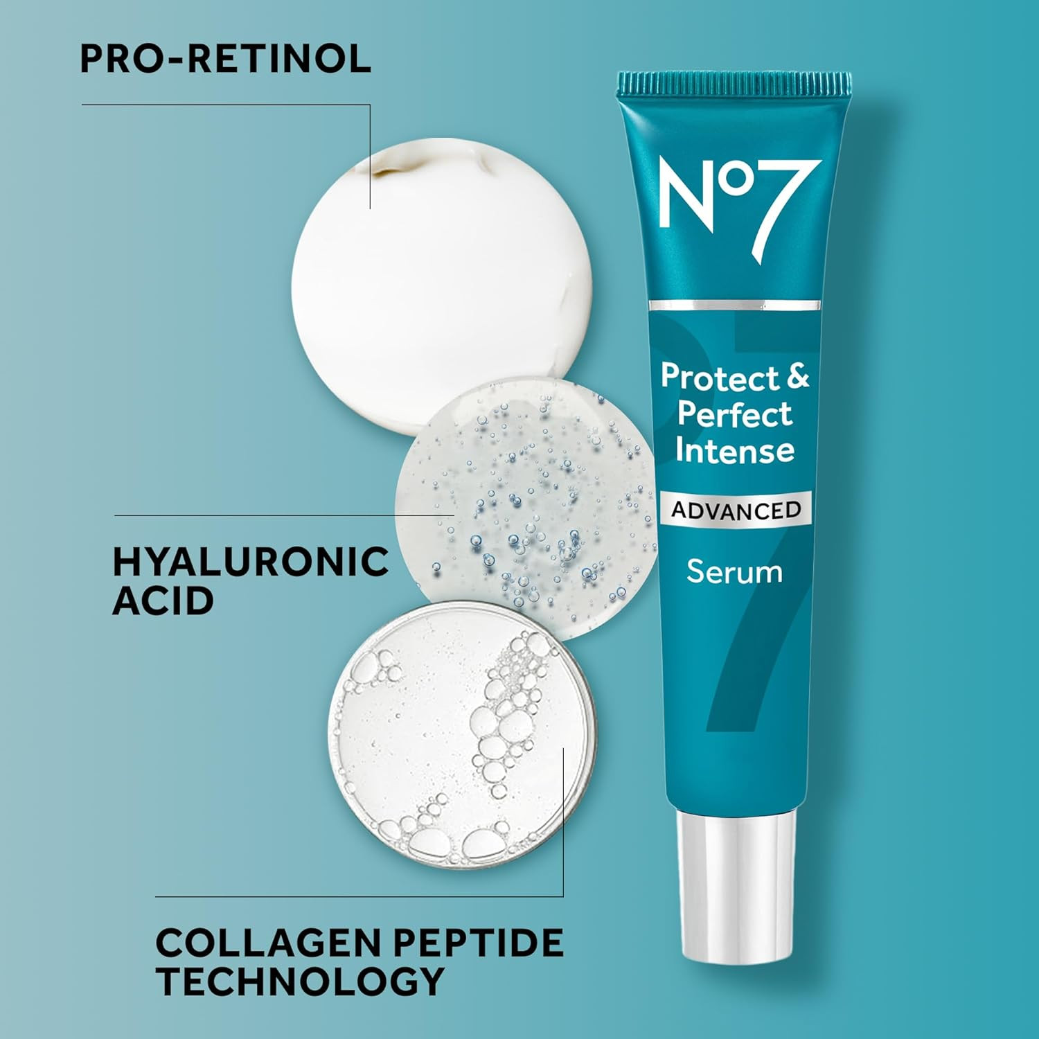 No7 Protect & Perfect Intense Advanced Serum – Face Serum 1 Fl Oz