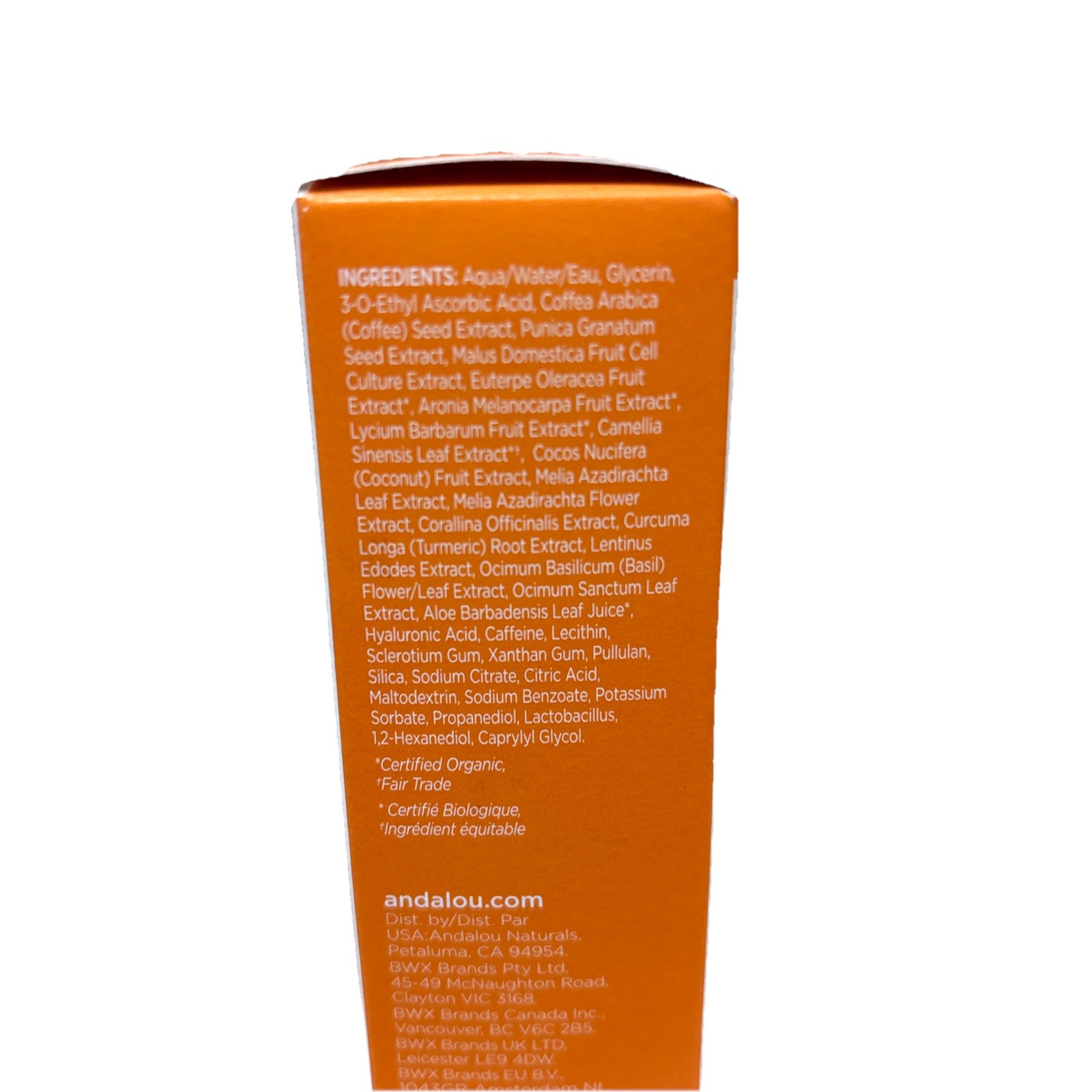 Andalou Naturals Dark Spot Corrector, Brightening, 5% Vitamin C 1 fl oz