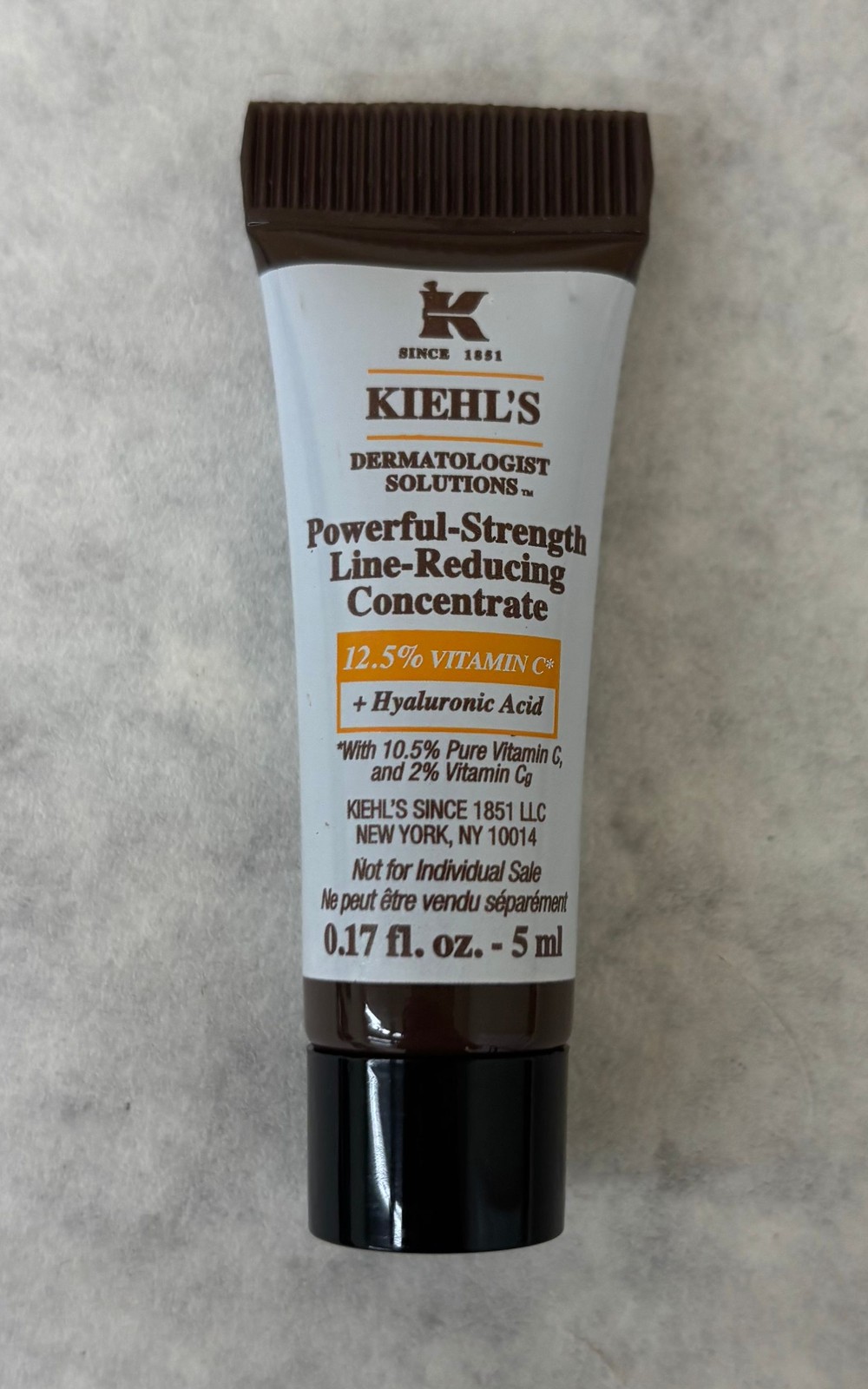 Lot of 10 Kiehl’s Powerful Strength Line-Reducing Concentrate 0.17 fl oz 5ml