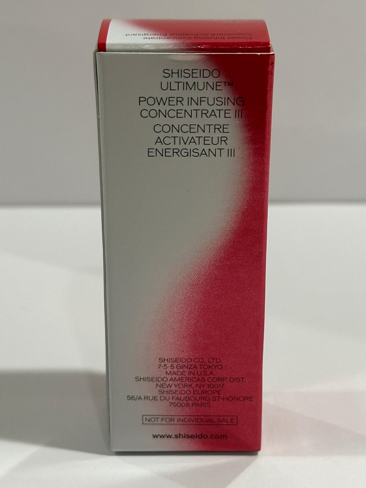 Shiseido Ultimate Power Infusing Concentrate Mini Travel Size 10ml/0.33fl oz NEW