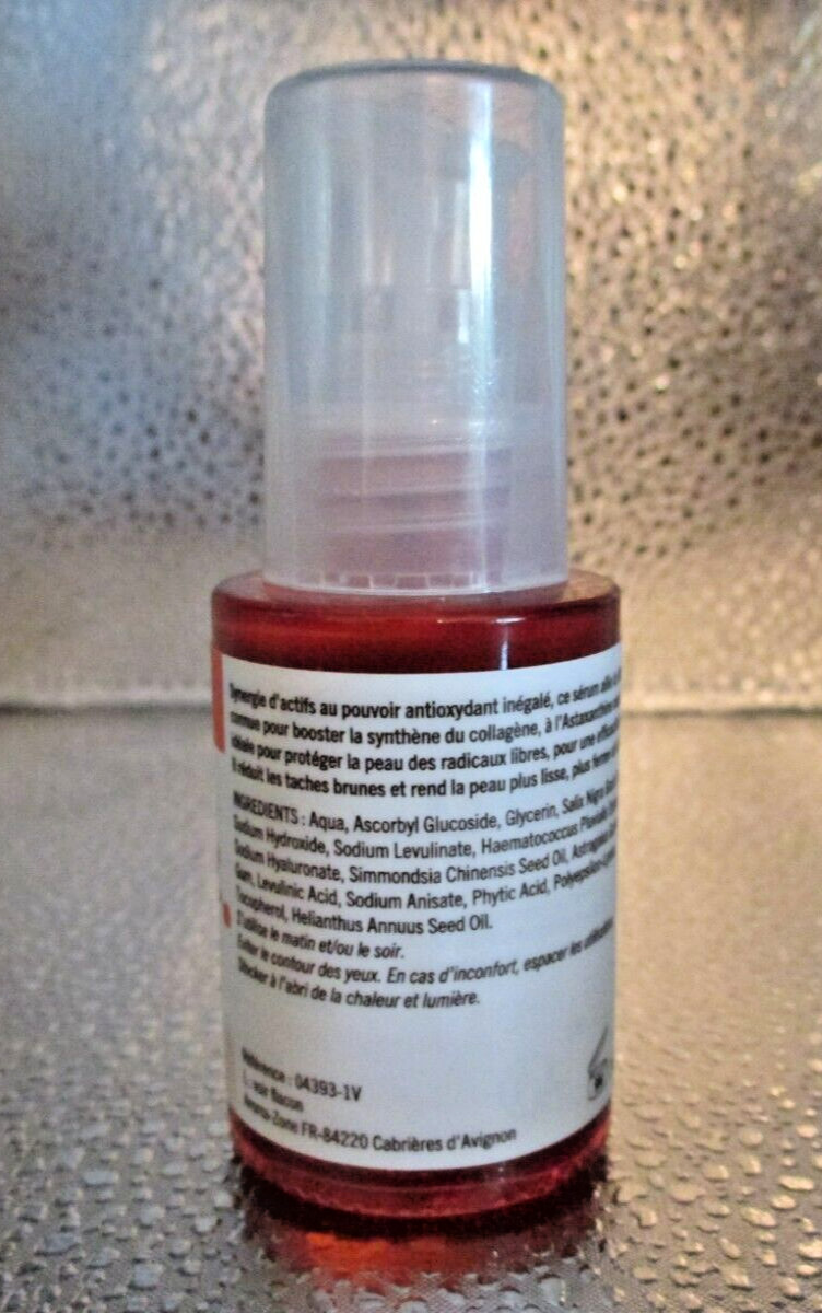 SERUM VITAMINE C 10% & ASTAXANTHINE Brand Aroma Zone Made in France