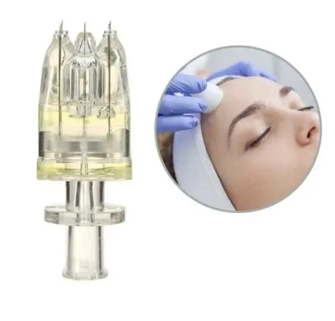 5-20Pcs 5 Pin Crystal Multi-Tip Replace Needle For Beauty Facial Skin Care Tool