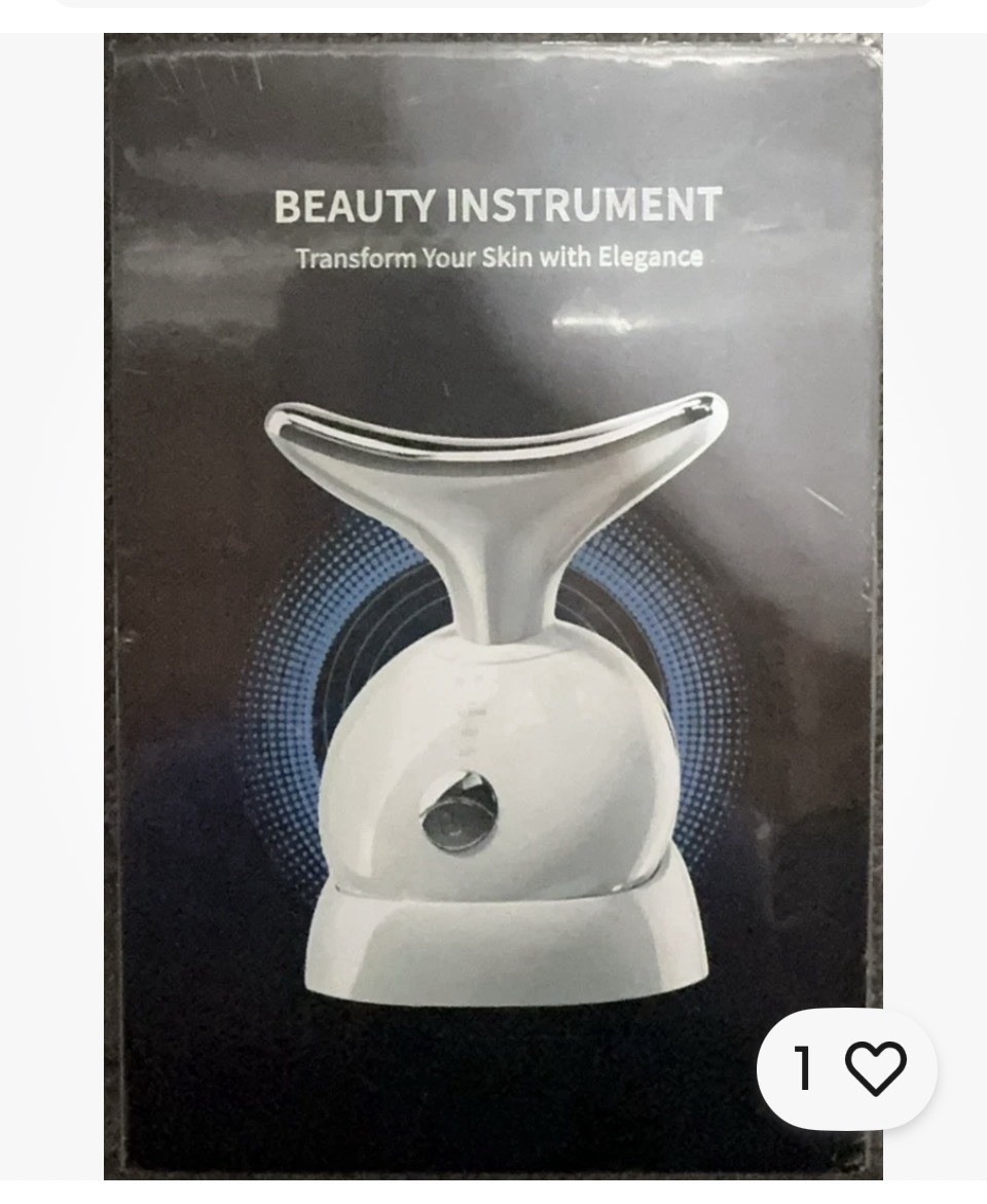 7 in 1 Beauty Face Massager Tool Double Chin Reducer Sealed NEW