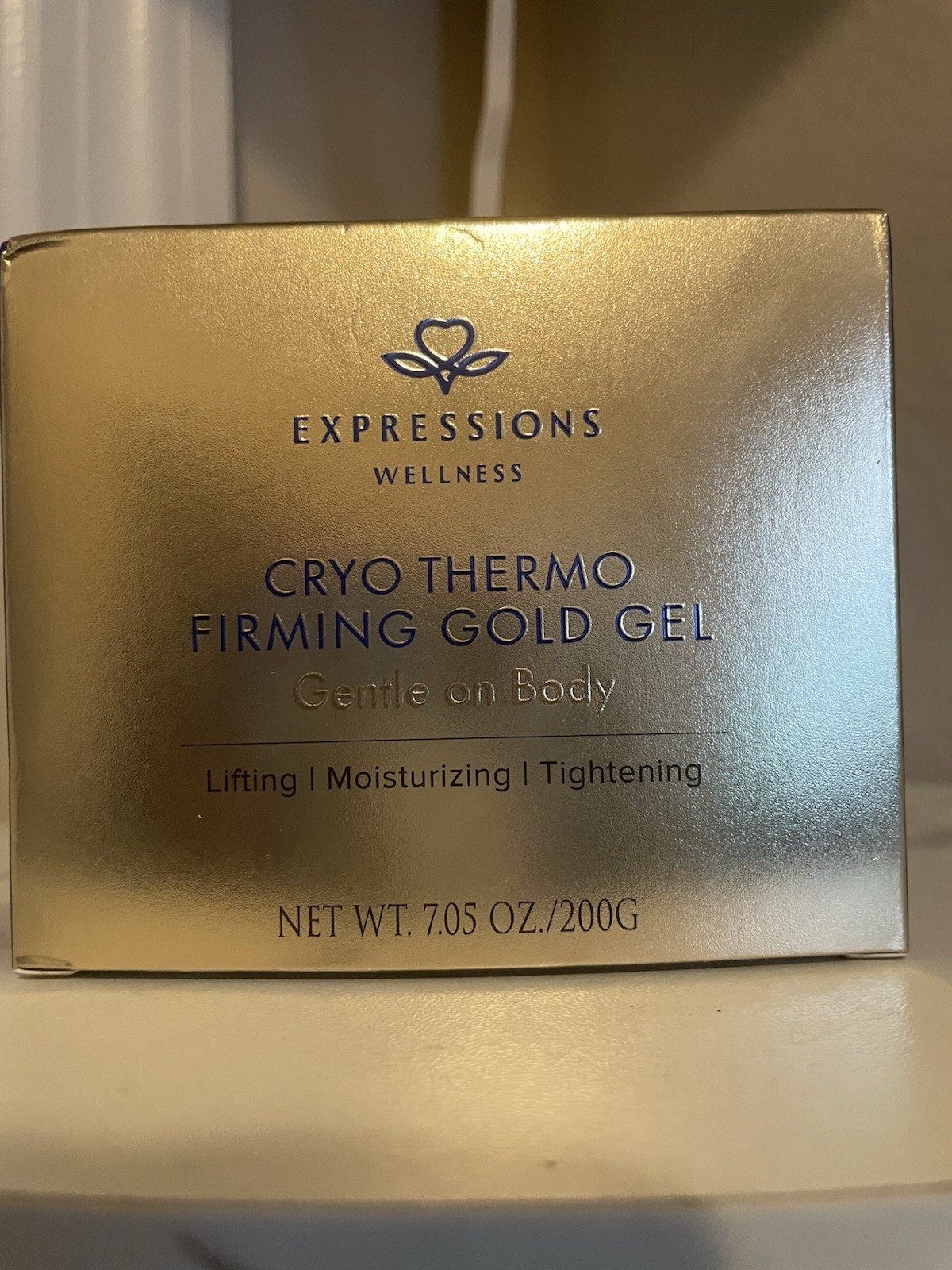 Expressions Wellness Cryo Thermo Firming Gold Gel 200g New Skin Tightening