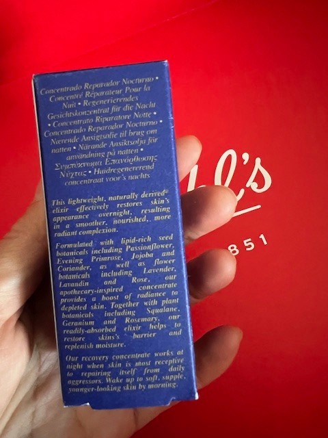 Kiehl’s Midnight Recovery Concentrate 0.5 Oz 15 mL NIB Face Serum