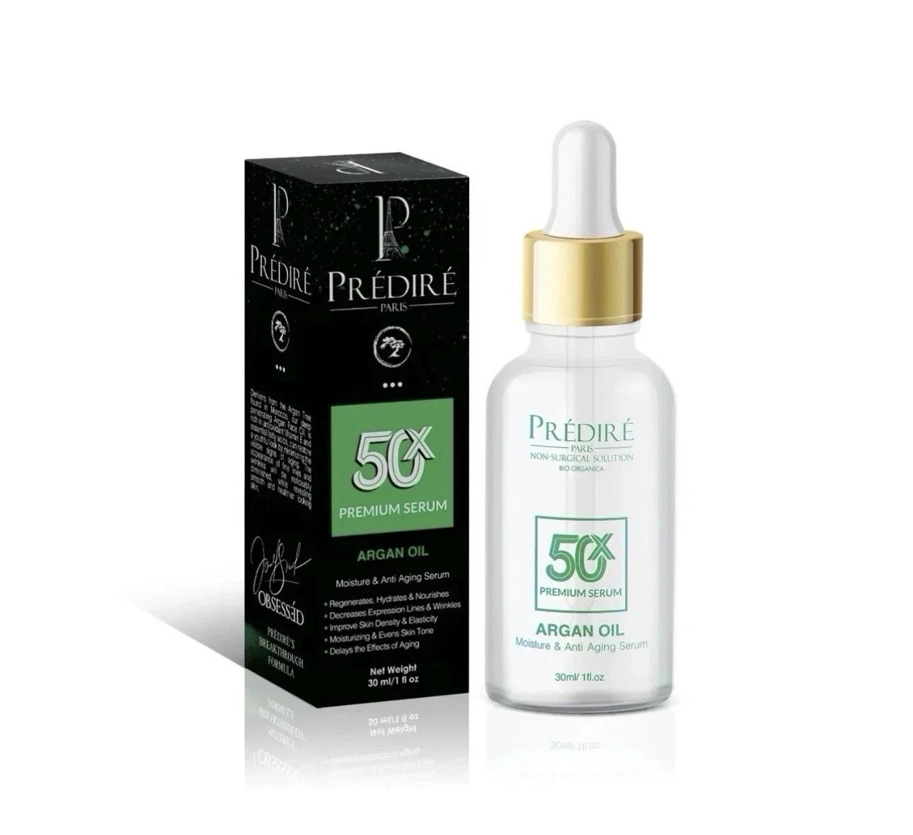 Predire Paris 50X Premium Argan Oil Moisture & Anti-Aging Serum