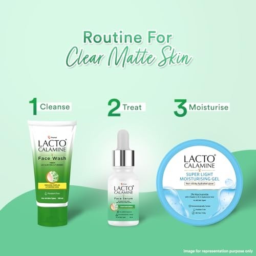Lacto Calamine 2% Salicylic Acid Face Serum Oil Control Clear Skin 30ml
