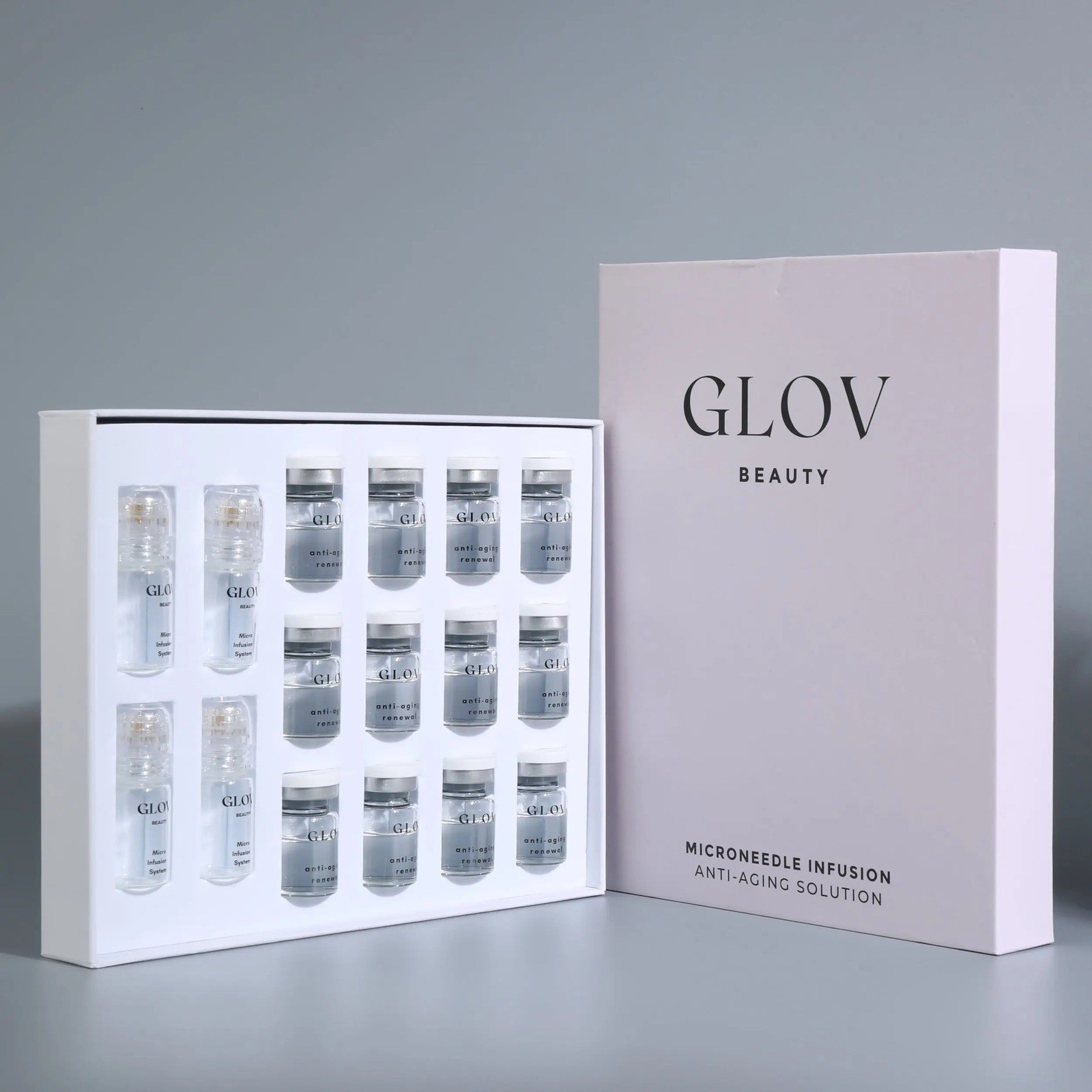 Glov Beauty Micro Infusion System 4X Infusion with 12 Serums NW Sealed Box FR SH
