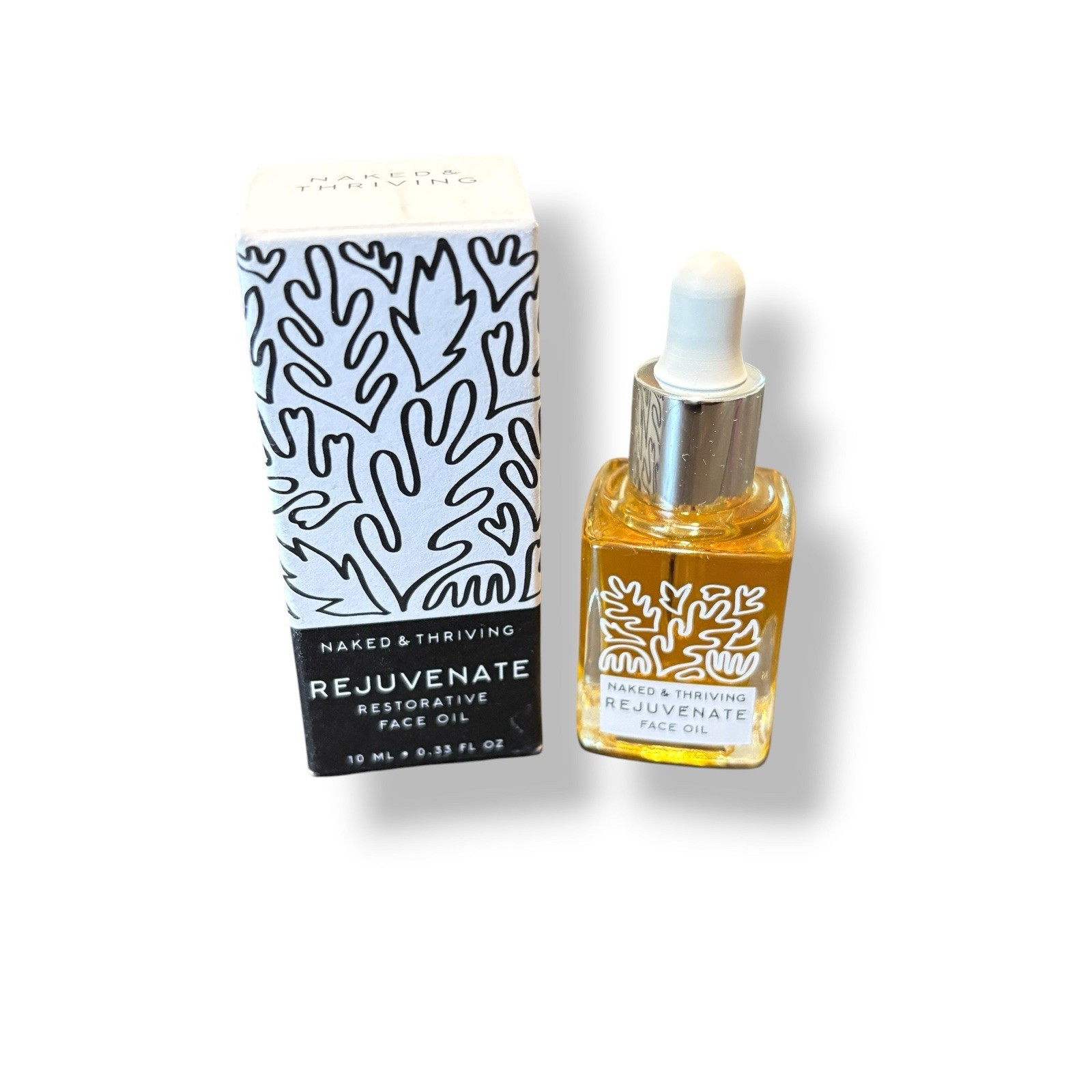 Naked & Thriving Rejuvenate Restorative Prevent Face Oil 0.33 Fl Oz Vegan New