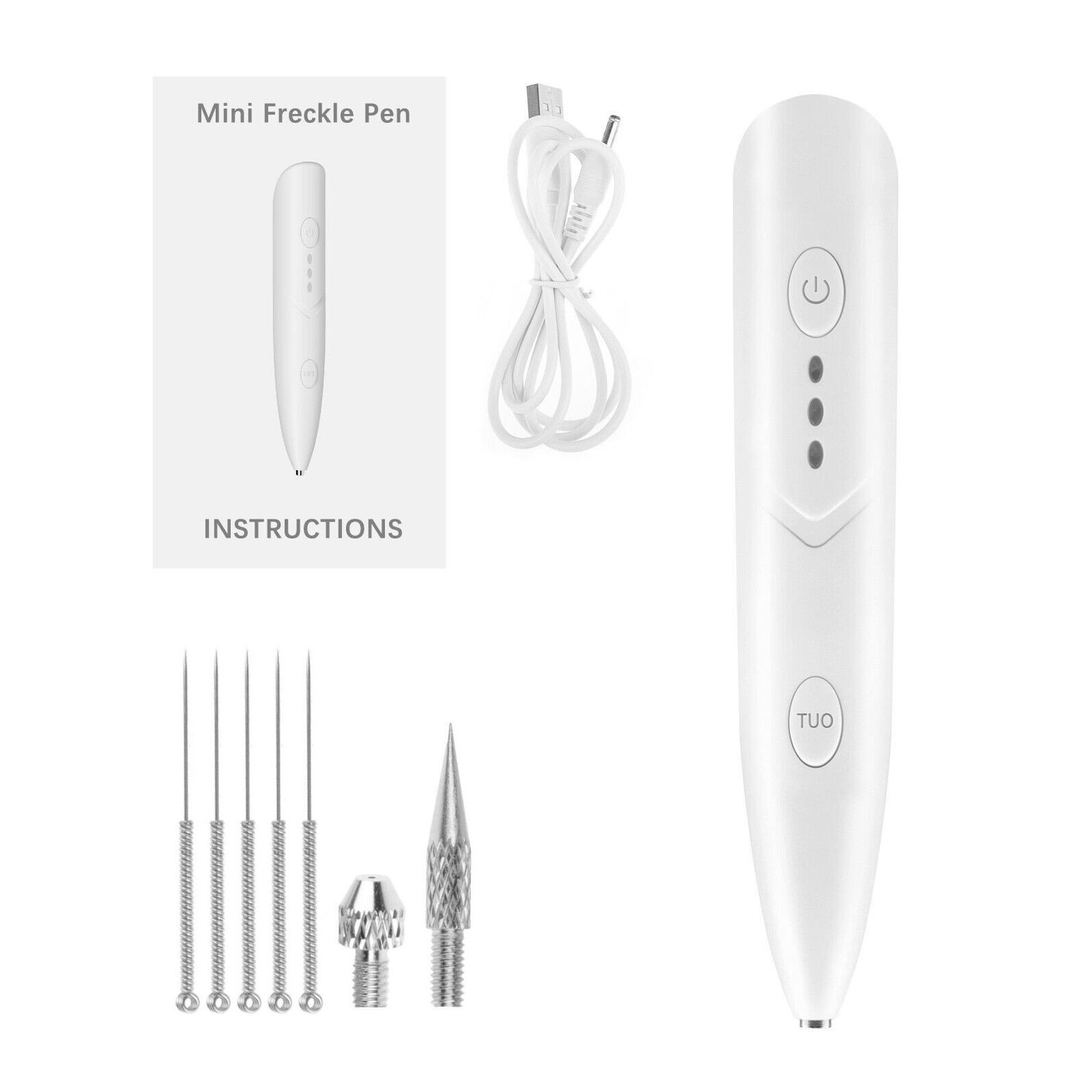 Adjustable Laser Pen Mole Removal Age Spot Remover Skin Wart Tattoo Tool