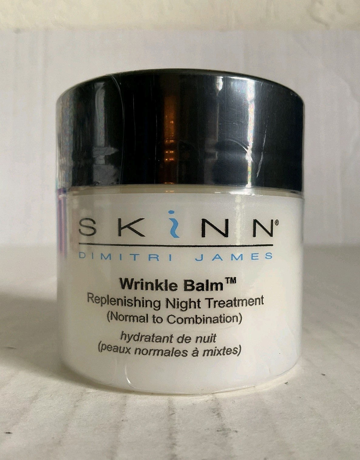 SKINN Wrinkle Balm Replenishing Night Treatment 2oz Dimitri James NEW