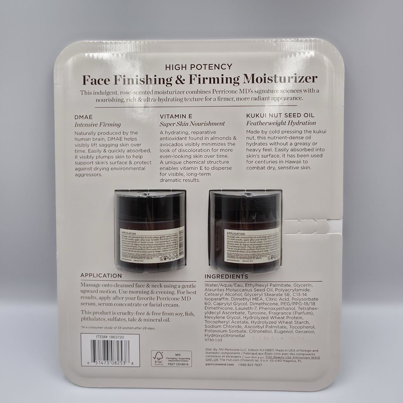 Perricone MD High Potency Face Finishing & Firming Moisturizer 2 Pack (2oz each)