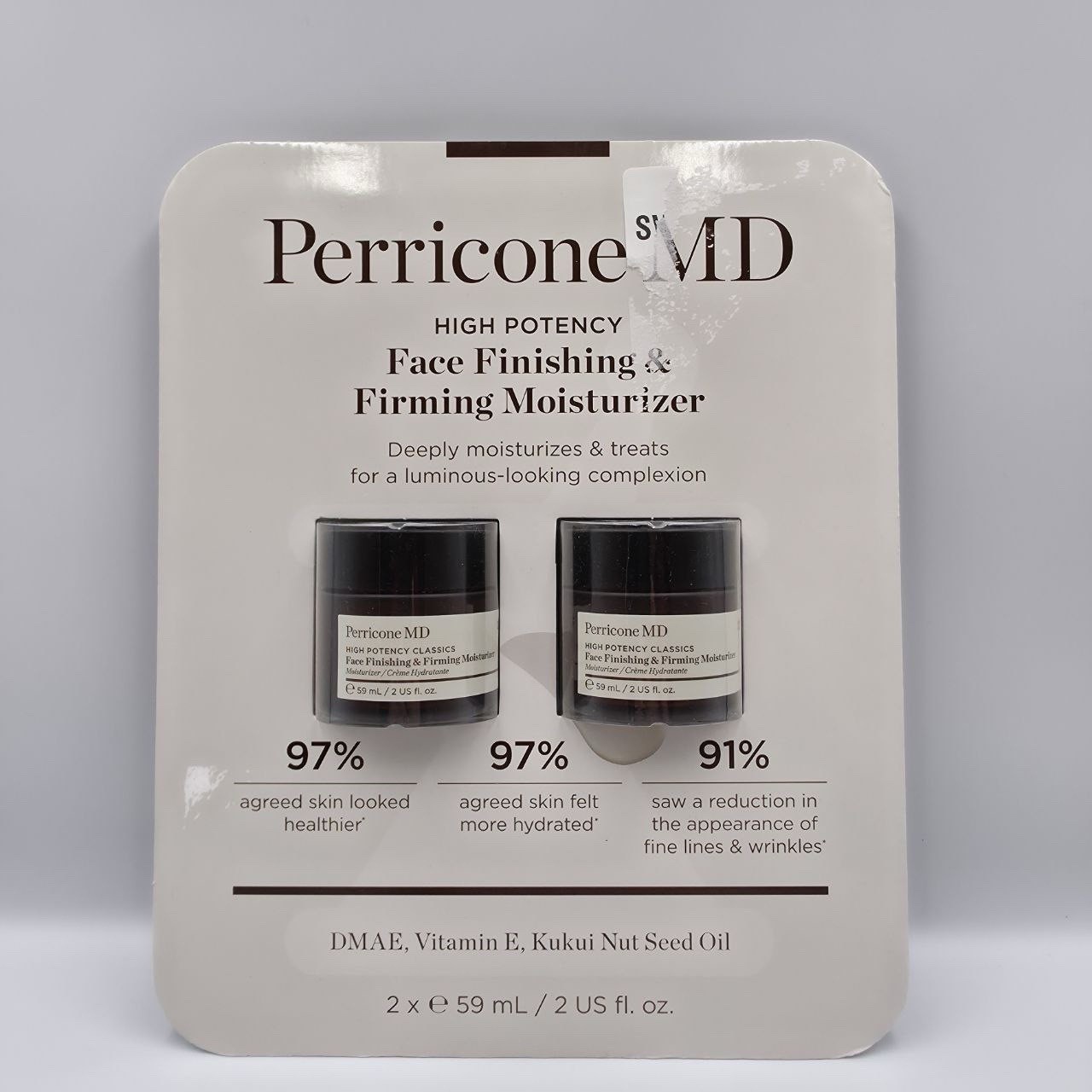 Perricone MD High Potency Face Finishing & Firming Moisturizer 2 Pack (2oz each)