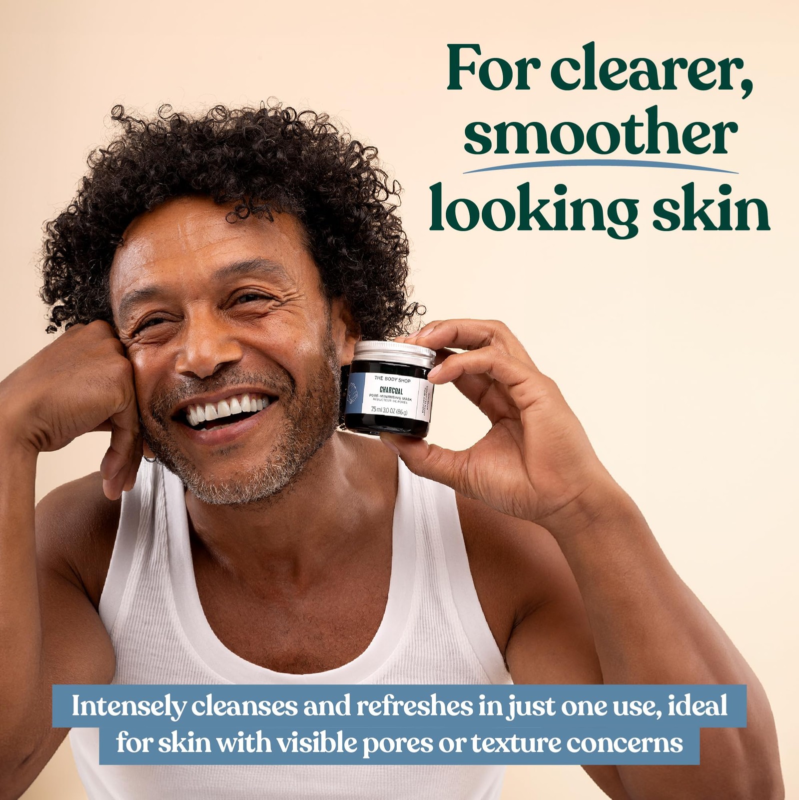 Charcoal Pore-Minimizing Mask | Clay-Based Exfoliating Face Mask | Absorbs Ex…
