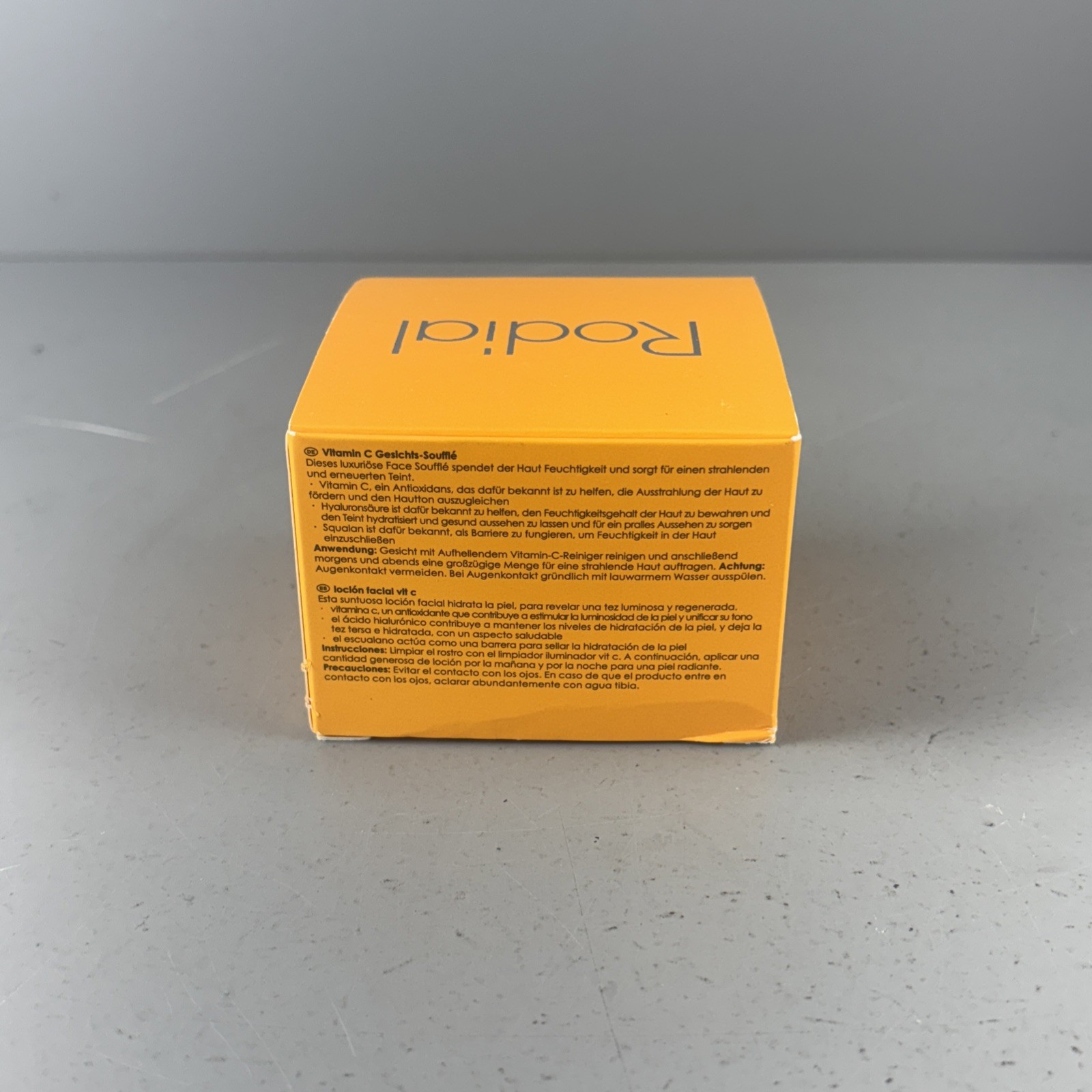 Rodial Vitamin C Face Souffle Cream – 50 ml. 1.6 Oz Brand New.
