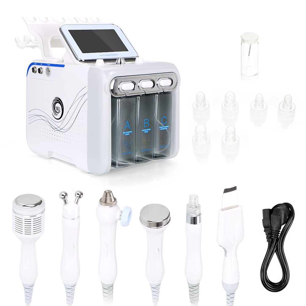 6 in1 Hydra Water Facial Cleaner Aqua Peel Hydro Dermabrasion Beauty Machine