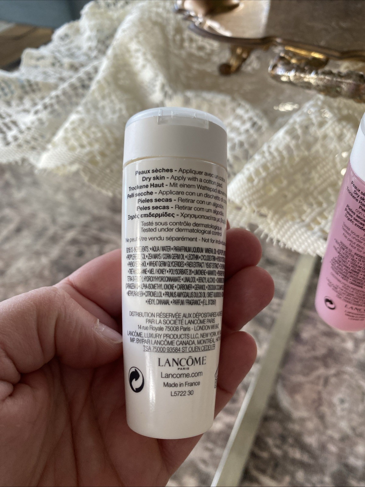 Lancome 2-Piece Set • Tonique Confort & Lait Galatee Confort New