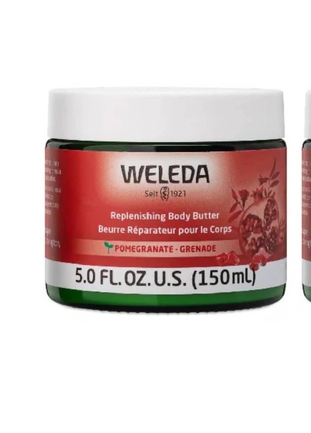 Weleda Replenishing Body Butter Pomegranate, 5 Oz New In Box 6/26