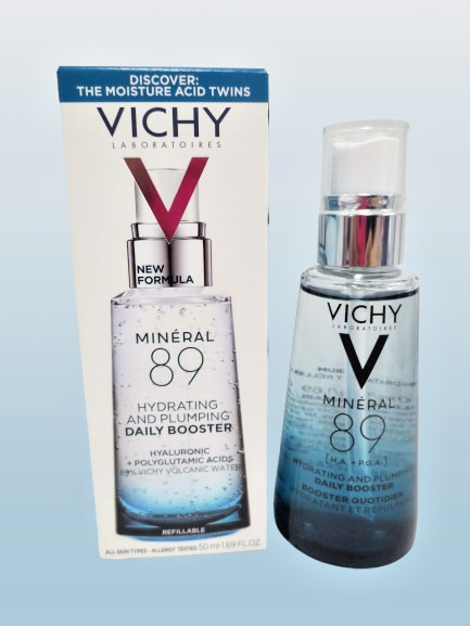 VICHY MINERAL 89 HYDRATING AND PLUMPING DAILY BOOSTER 1.69 OZ NWB EXP: 10/2028