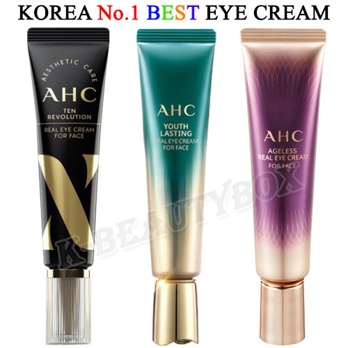 AHC Real Eye Cream For Face 30ml Korea Best Eye Cream AHC Essential Eye Cream SS