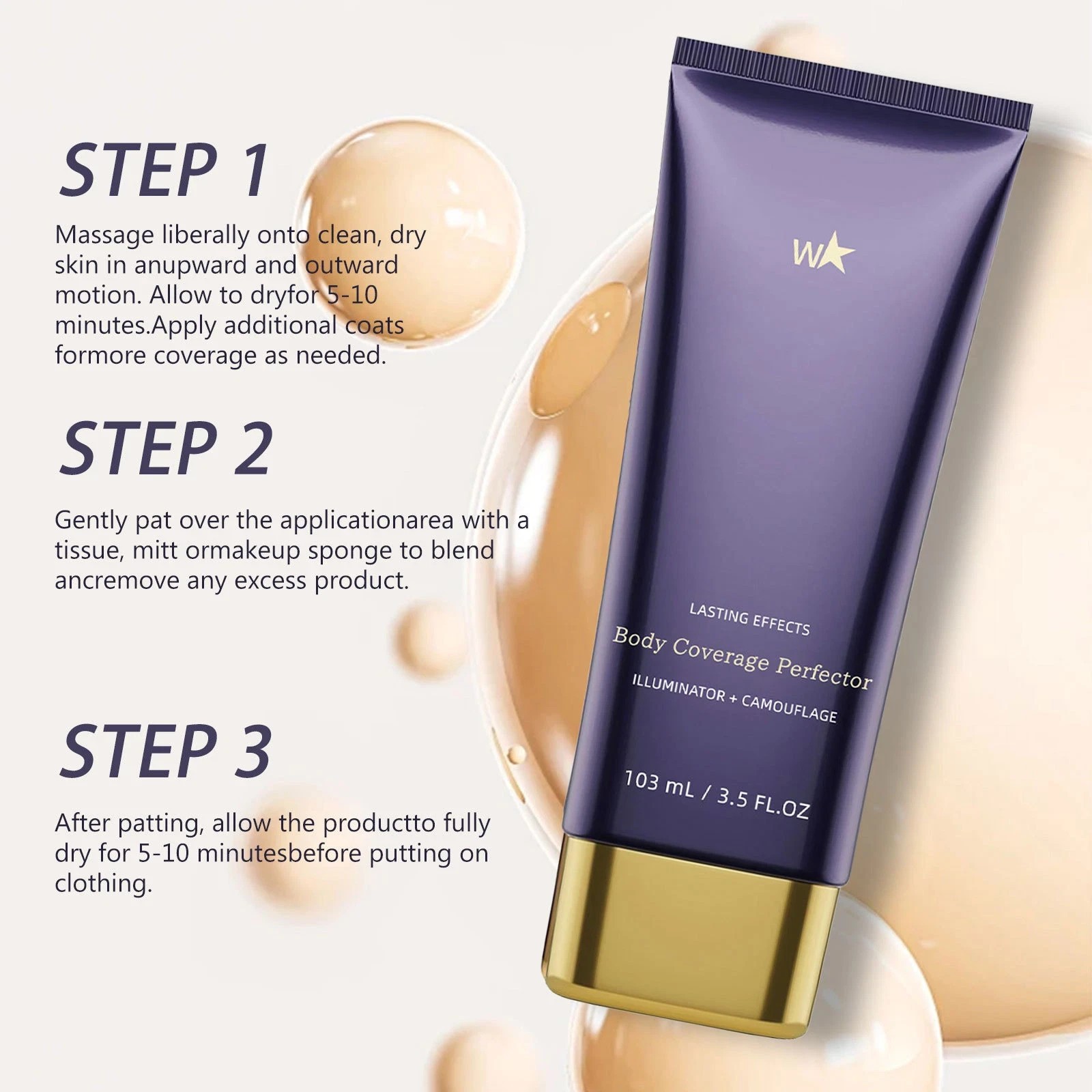 Westmore Beauty Body Coverage Perfector (Golden Radiance) 103 ml/3.5 fl oz
