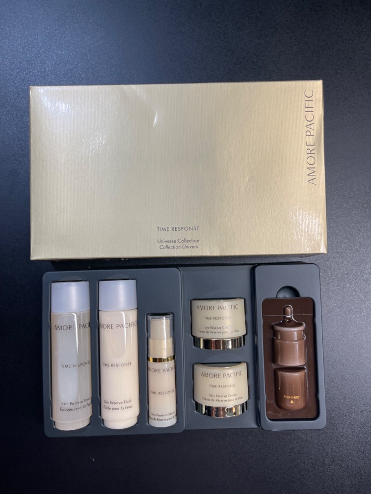 S016 AMORE PACIFIC TIME RESPONSE MINI SIZE FULL SET 6pcs ANTI AGING, Exp 2025