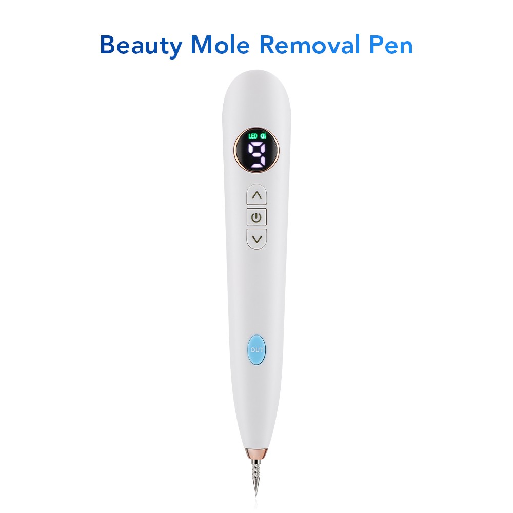 Plasma Pen for Mole Wart & Skin Tag Removal 9 Level Adjustable Mole Remover Tool