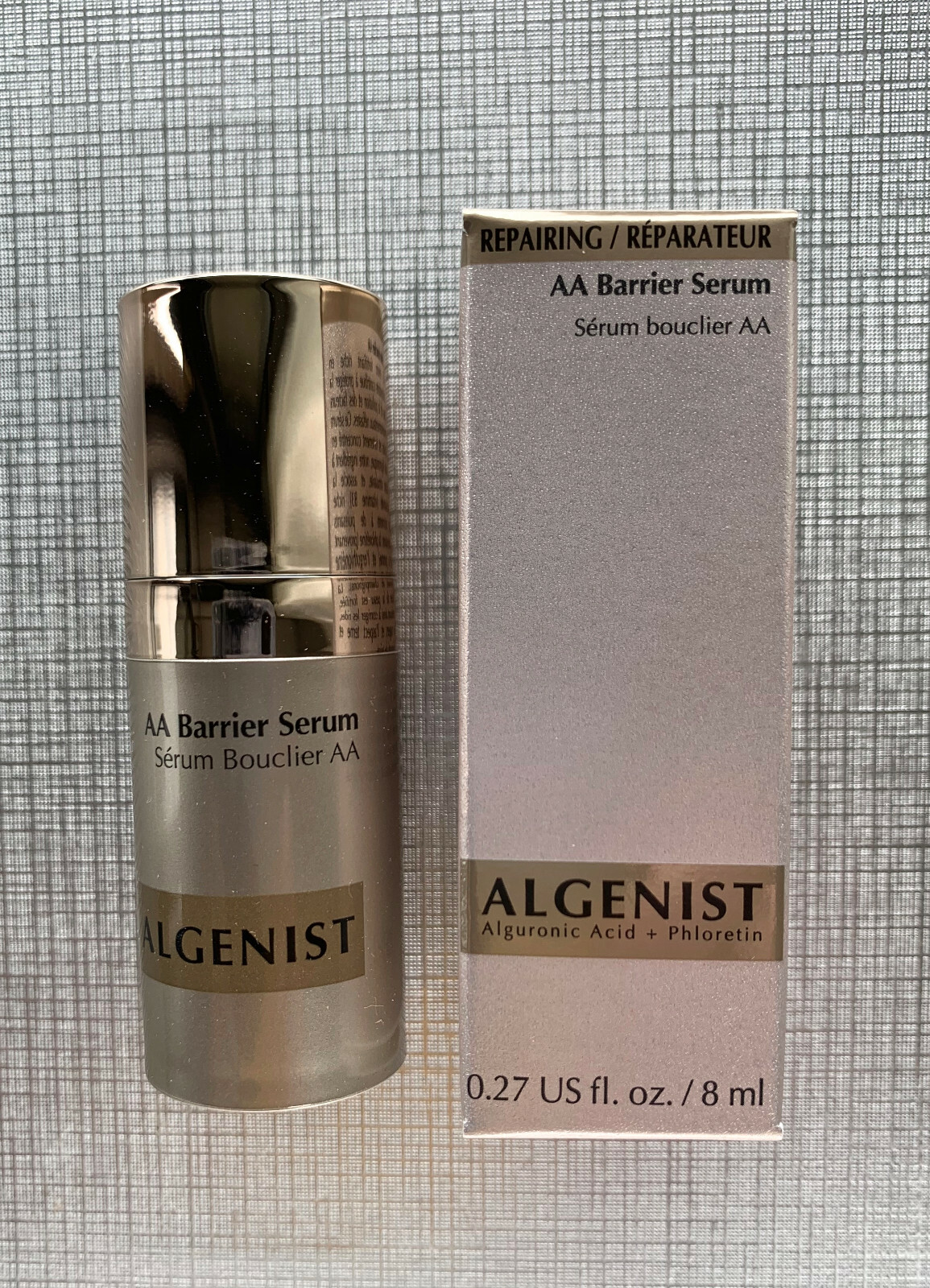 ALGENIST AA ALGURONIC ACID BARRIER SERUM 8 ml/0.27 fl.oz MINI/DELUXE SAMPLE NIB