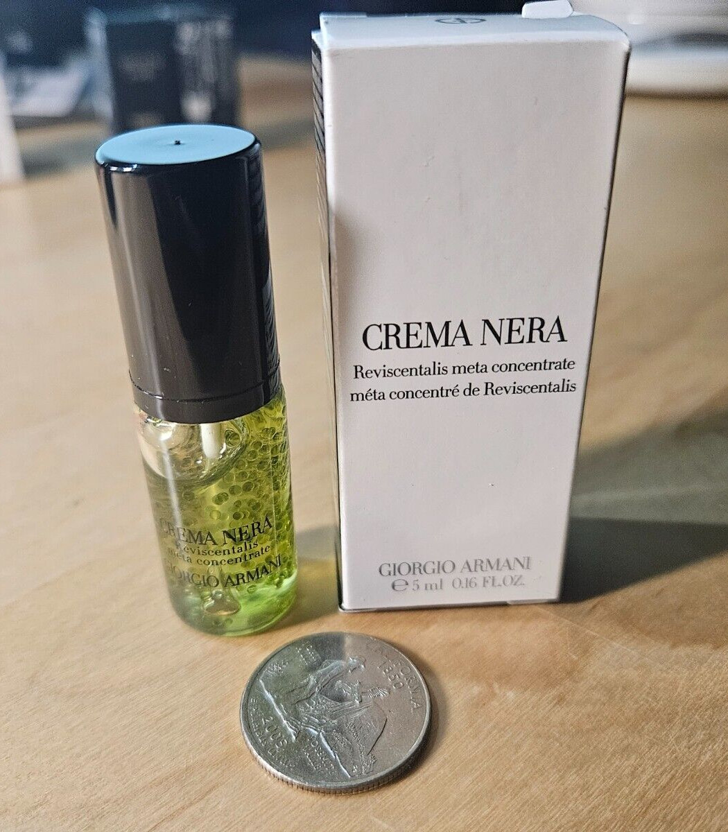 Armani Crema Nera Concentrate Hydrating Serum Deluxe Sample 5ml/0.16oz#RA-34