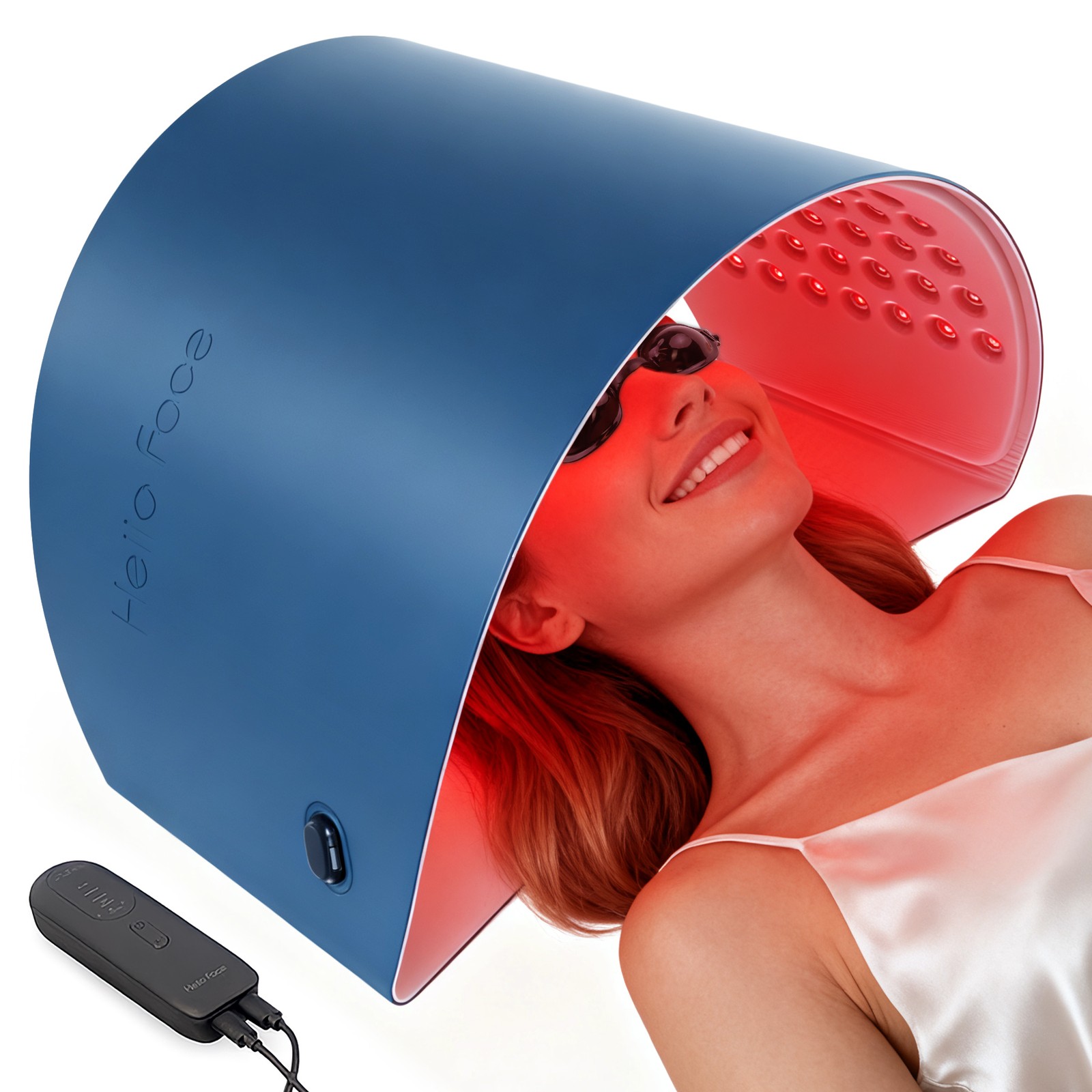 Red Light Therapy Face & Neck Mask – Reduces Wrinkles & Acne, Full-Body Use