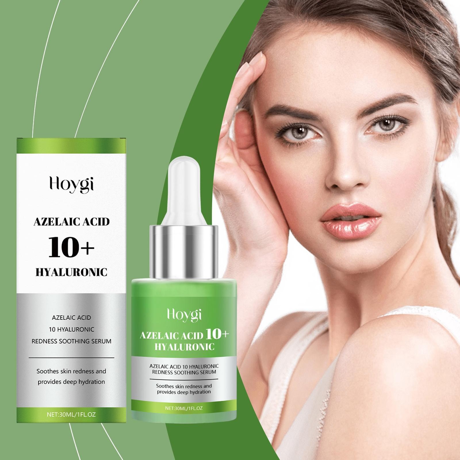 Azelaic Anua Acid Azelaic Acid 10 Hyaluron Redness Soothing Serum, 30ml/ 1.01 fl