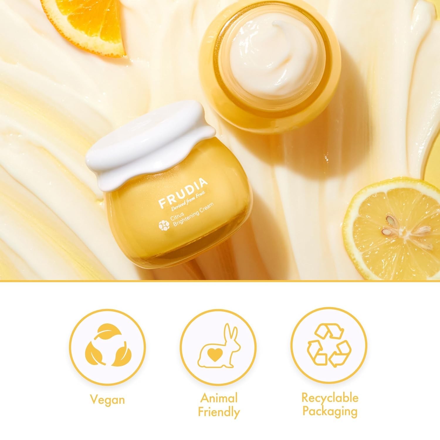 Citrus Brightening Face Cream – 61% Mandarin Extract for Radiant Skin 0.35 fl oz