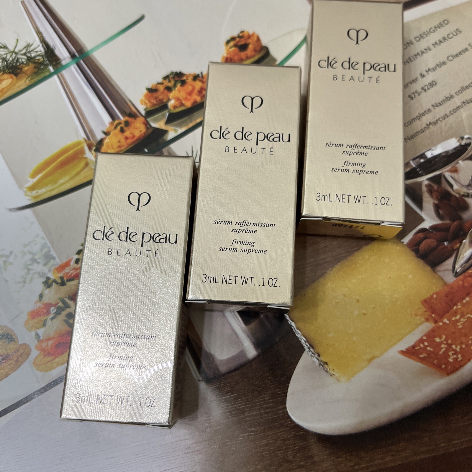 3 XCle De Peau Firming Serum Supreme – Set Of 3 x 3mL / 0.1 Oz=9ml Total New