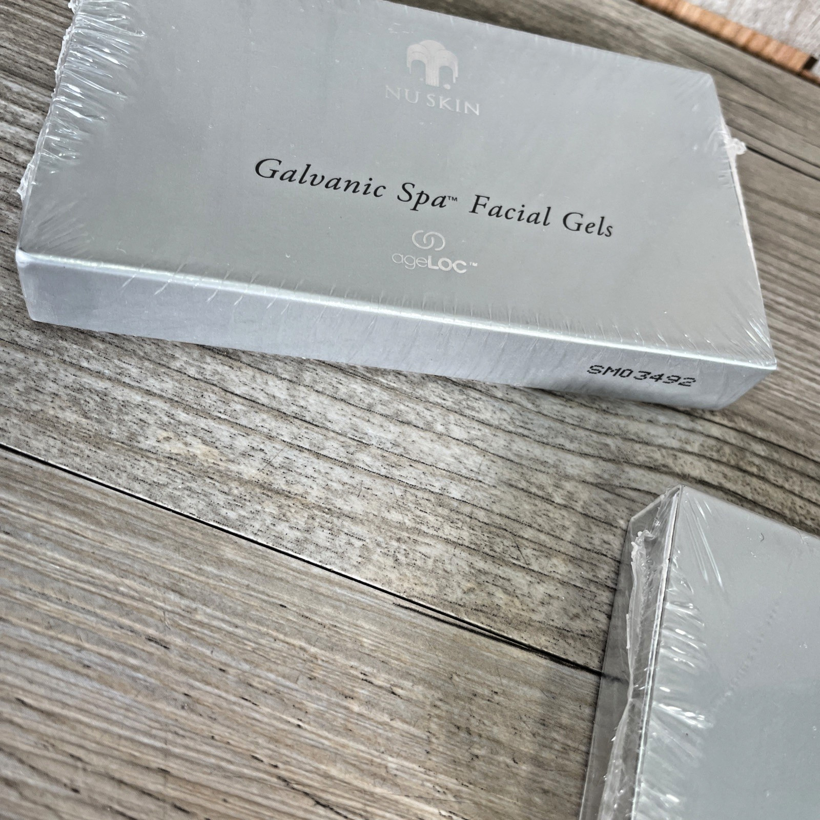 3 boxes (14 Pairs) Authentic Nuskin ageLOC Galvanic Spa Facial Gel NEW WITH BOX
