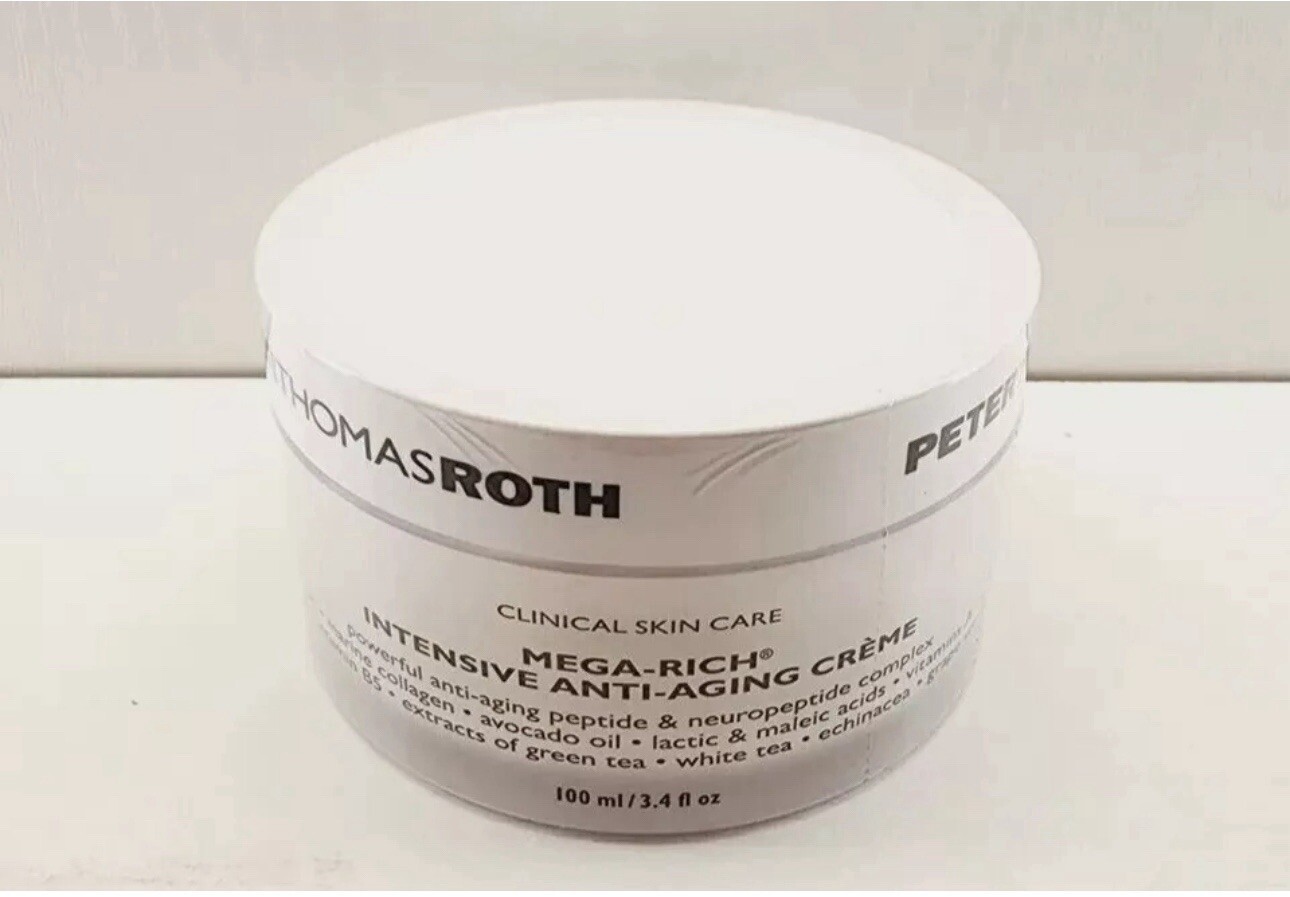 PETER THOMAS ROTH Mega-Rich Intensive Anti-Aging Creme – Super Size 3.4oz SEALED