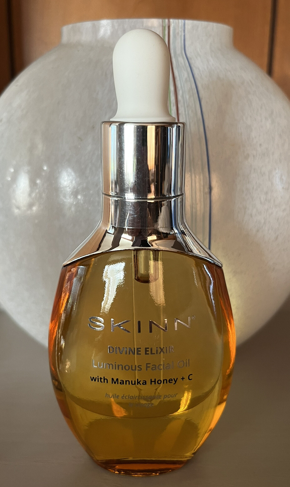 Skinn Cosmetics Divine Elixir Luminous Facial Oil Manuka Honey 1 oz Factory Seal