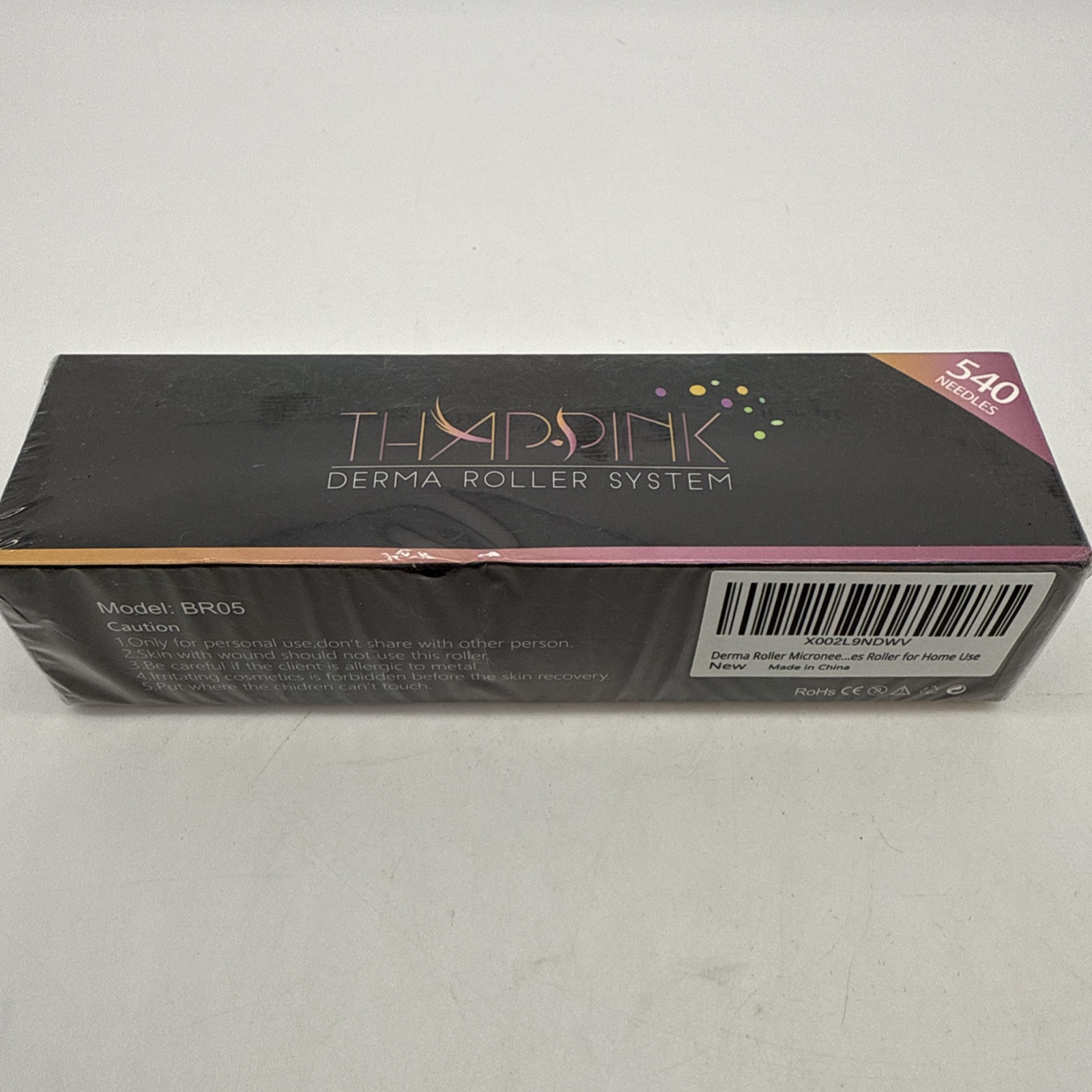 Thappink Derma Roller System 540 Needles Model BR05 New Sealed Beauty Skin Care