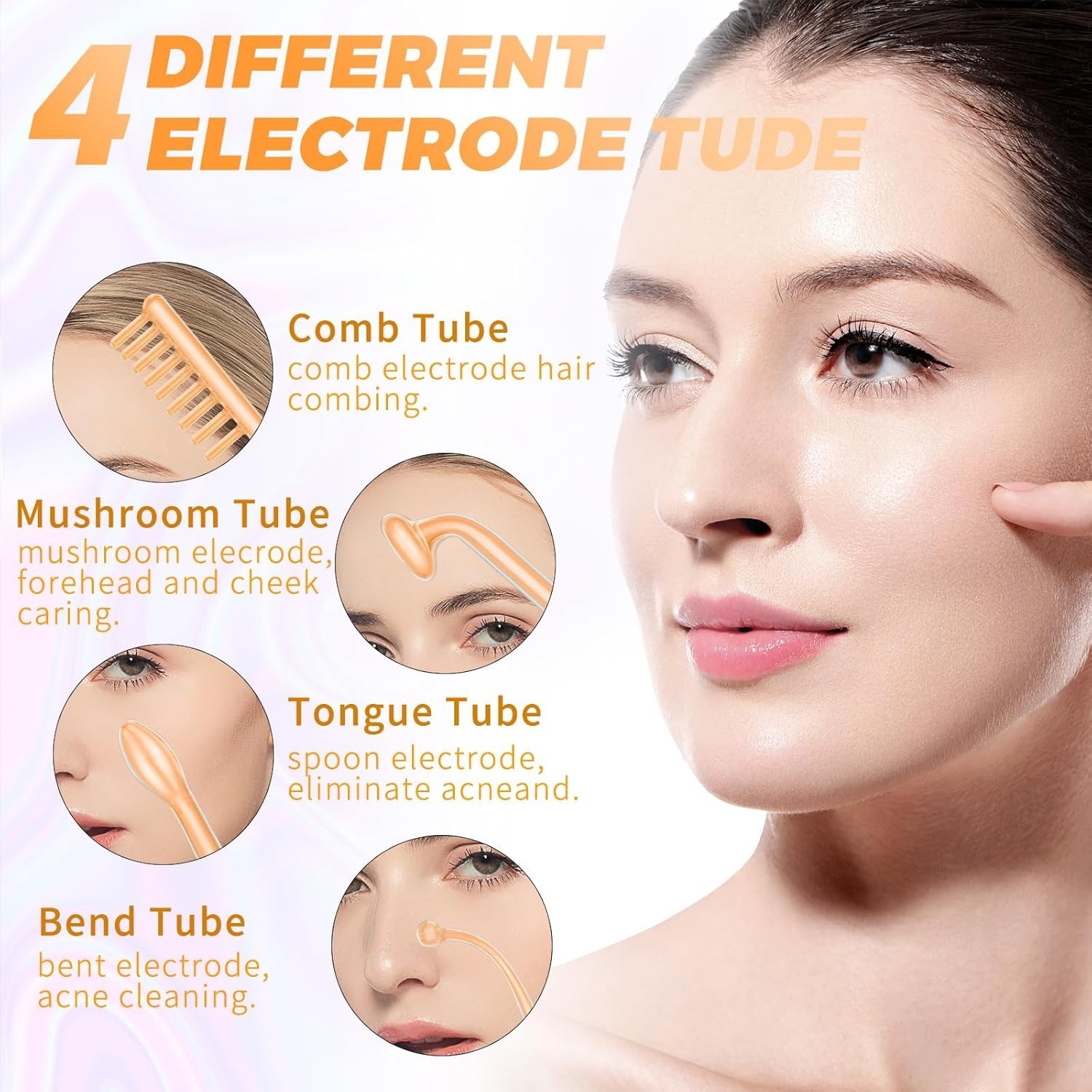 Home Facial Wand Machine Acne Anti Aging Hair Scalp Care Set Hair Treatment Set