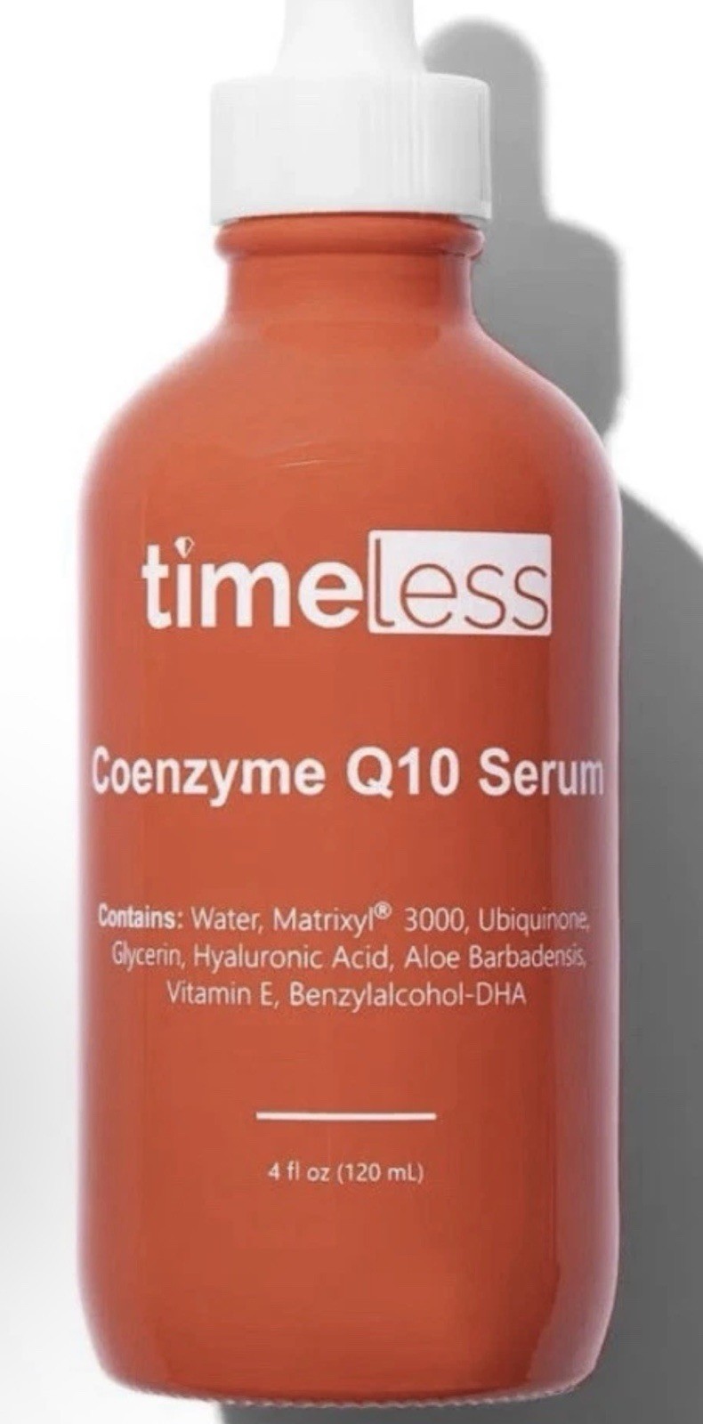 TIMELESS COENZYME Q10 SERUM 1 OZ Hyaluronic Acid Sealed NEW