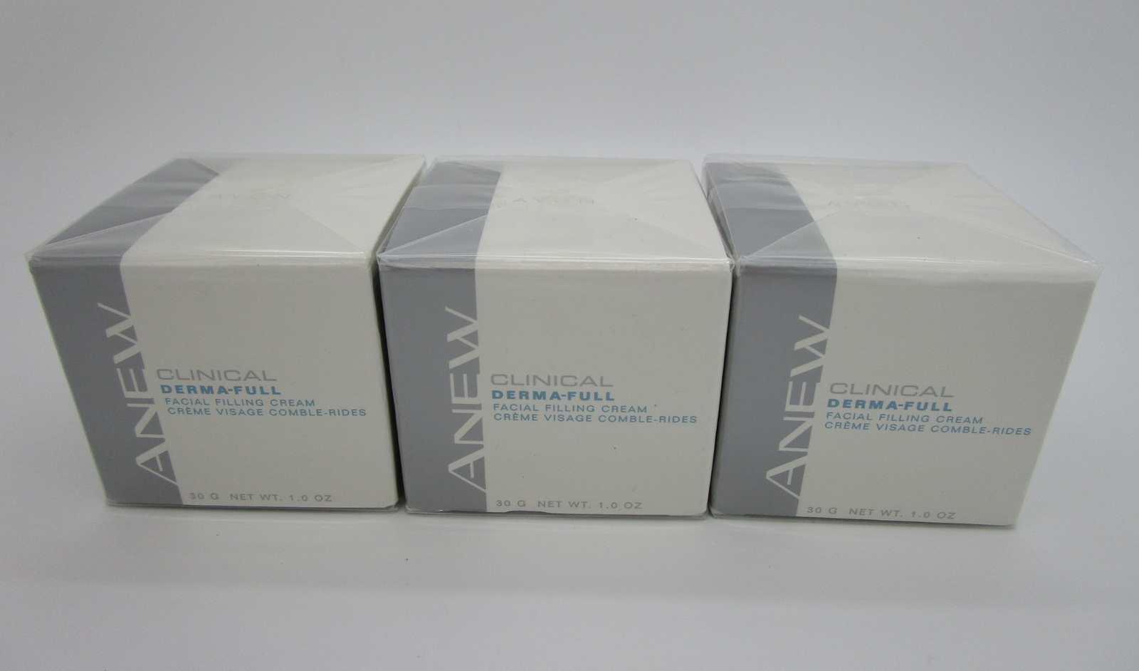 Avon Anew Clinical Derma-Full Facial Filling Cream new old stock – Lot of 3