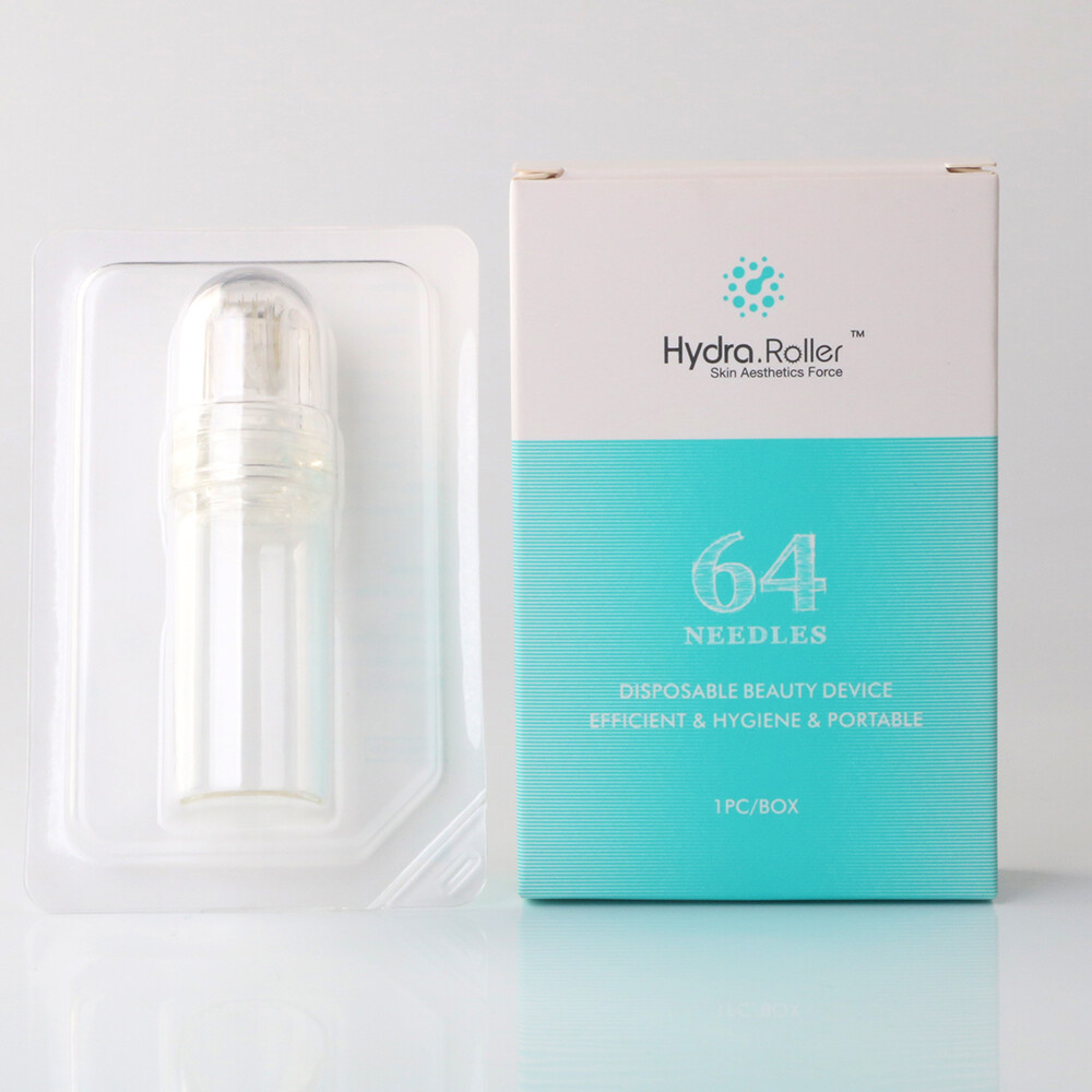 Hydra Derma Skin Roller 64Pin Titanium