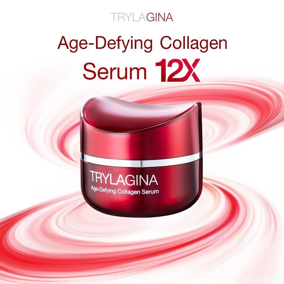2 Free 2 TRYLAGINA Ultimate Collagen Serum Anti-Aging Wrinkle Treatment