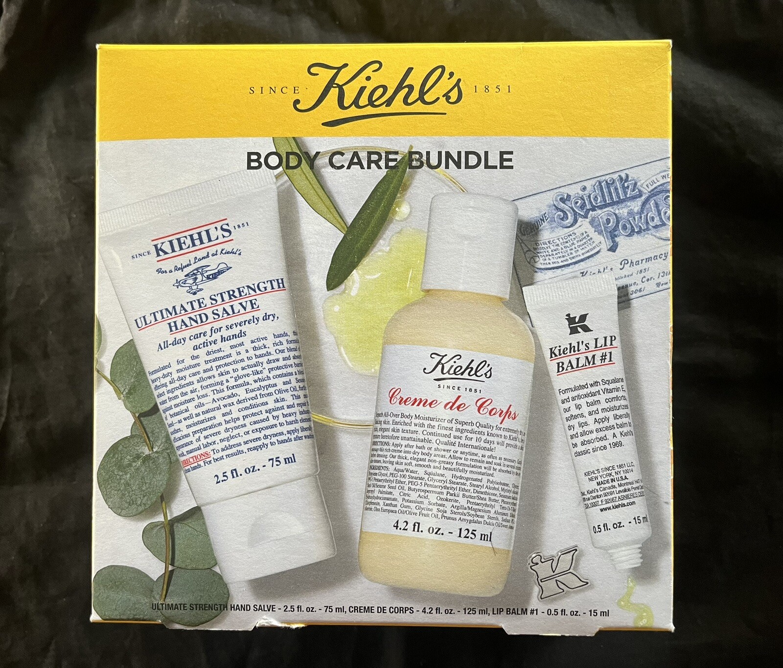 Kiehls Body Care Bundle