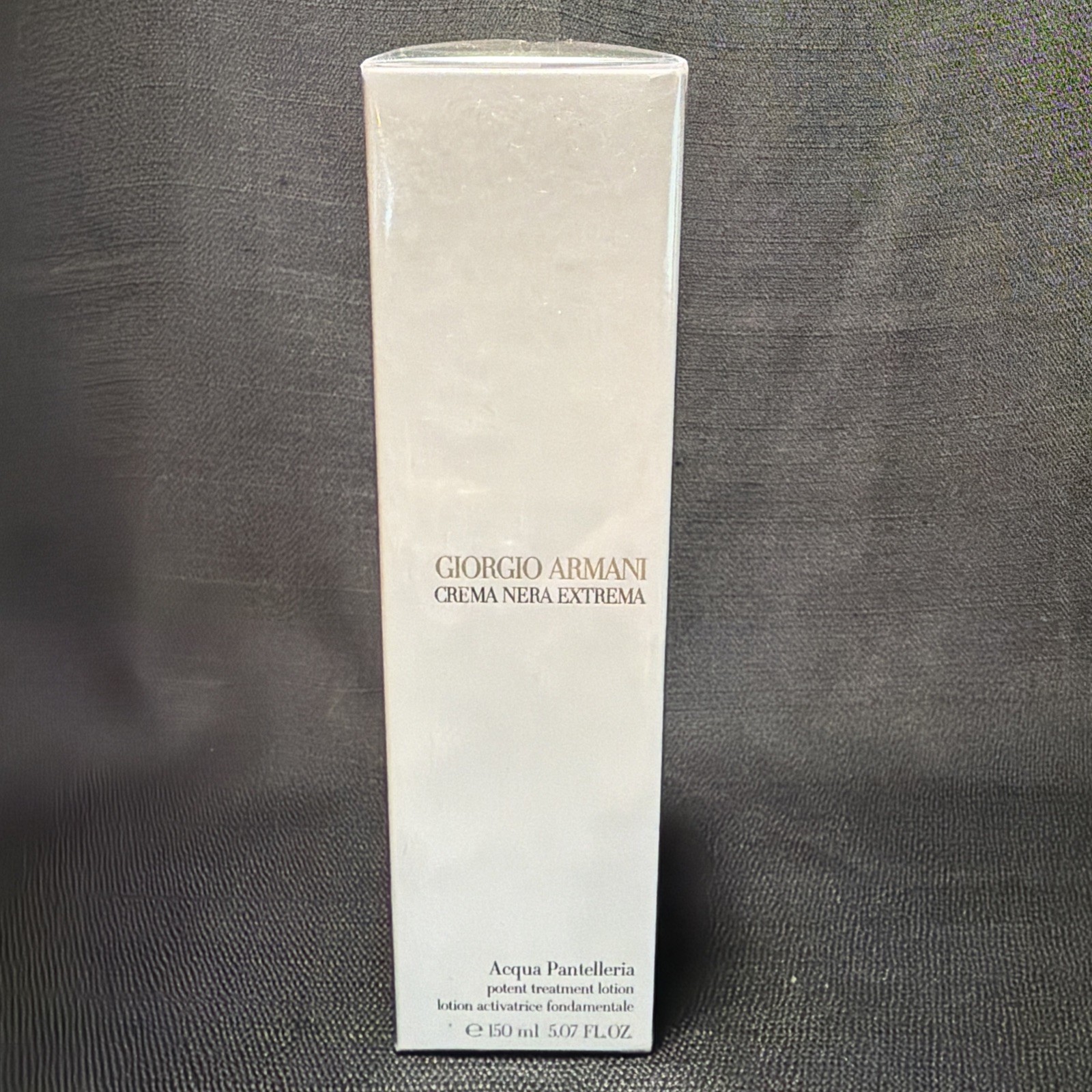 Giorgio Armani Crema Nera Extrema Acqua Pantelleria 5.07 fl. oz 150 ml NIB New