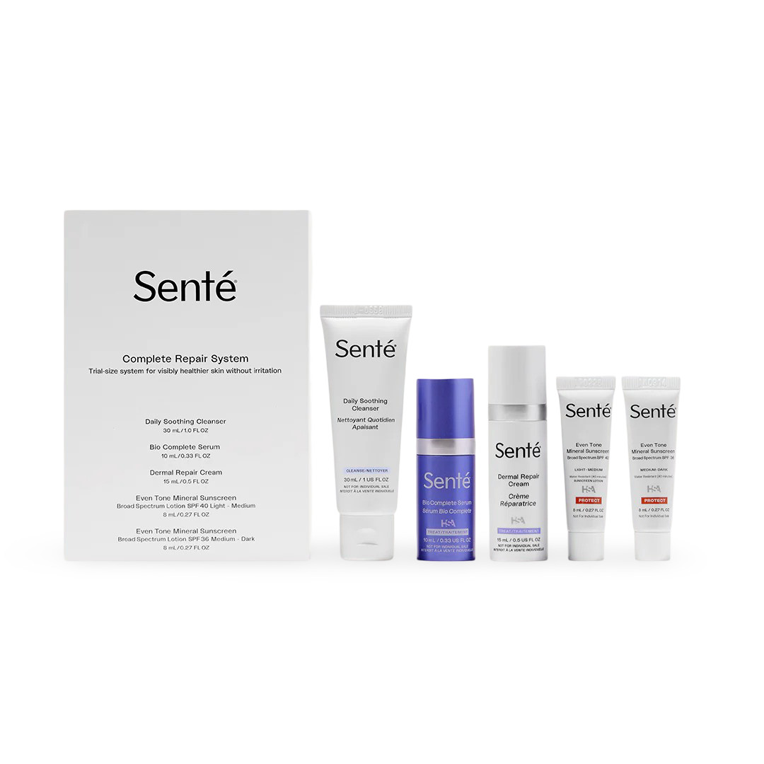 Senté Labs – Complete Repair System Kit, 4-Step Skincare Set (Value $99+)