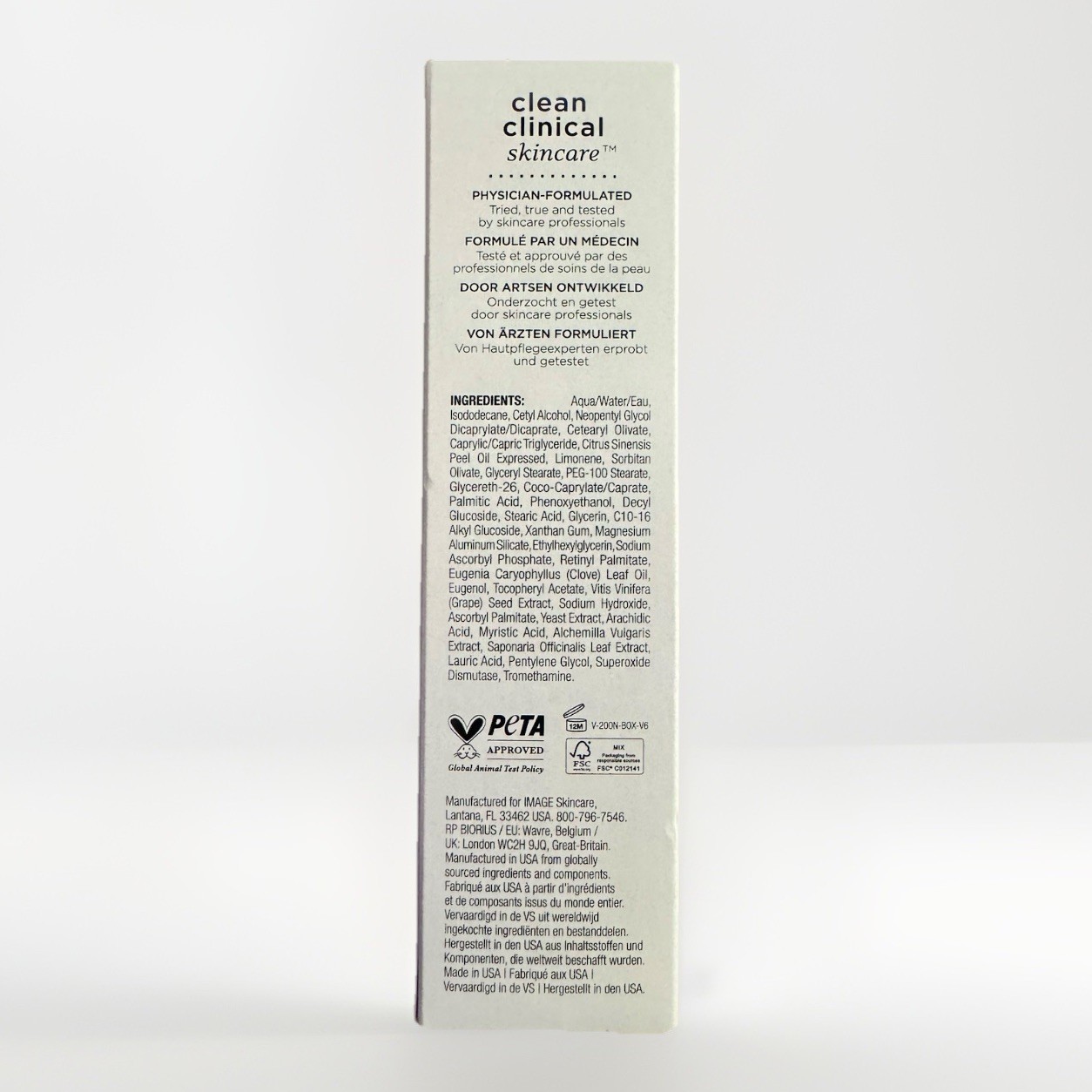 Image Skincare Vital C Hydrating Facial Cleanser – 6oz
